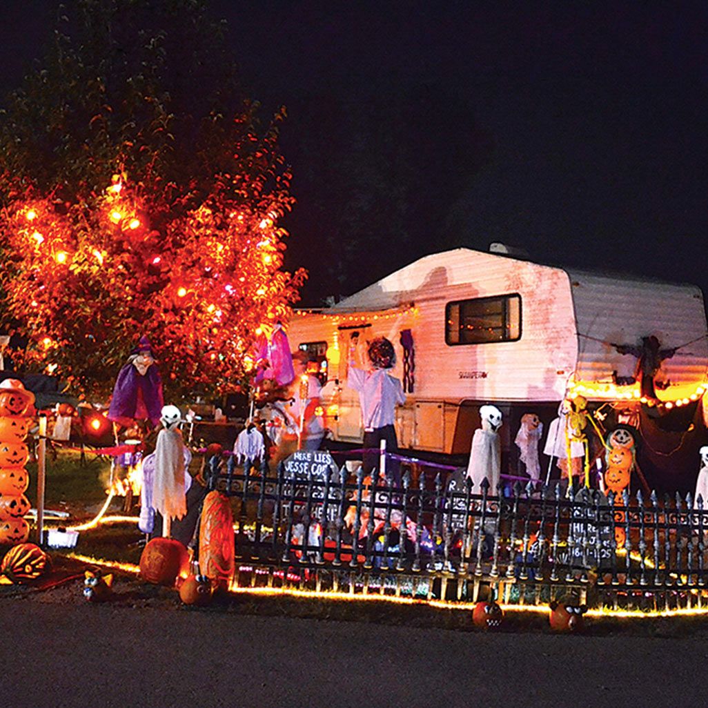 Photo l'halloween des campeurs